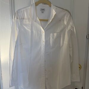 J.Crew White Collar Shirt